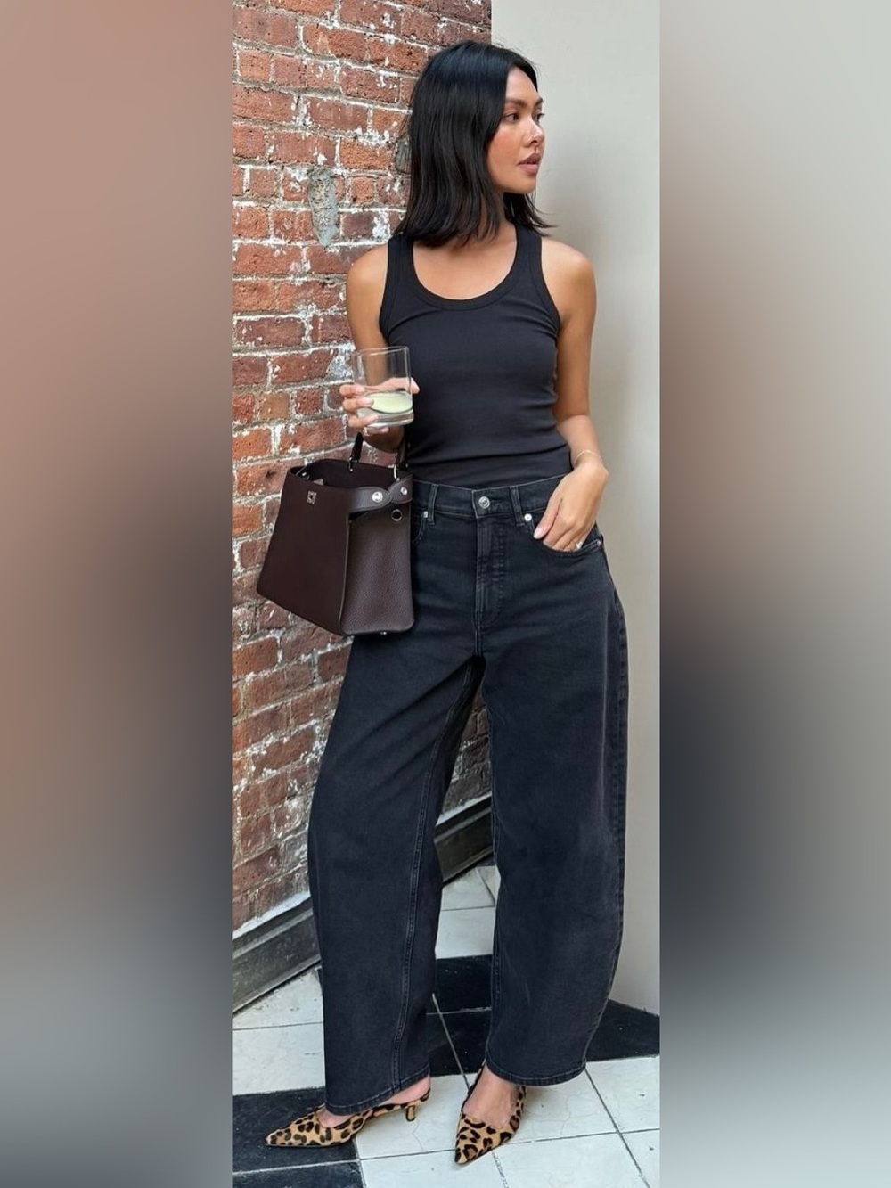 Ash Special : ASH BLACK BARREL PANT W/ TATHERED HEM